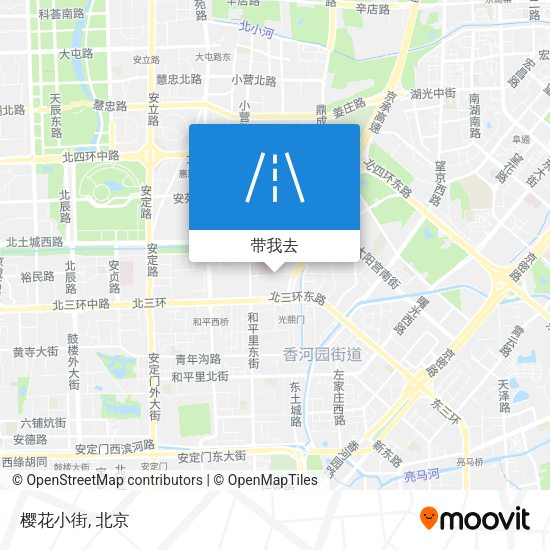 樱花小街地图