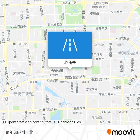 青年湖南街地图