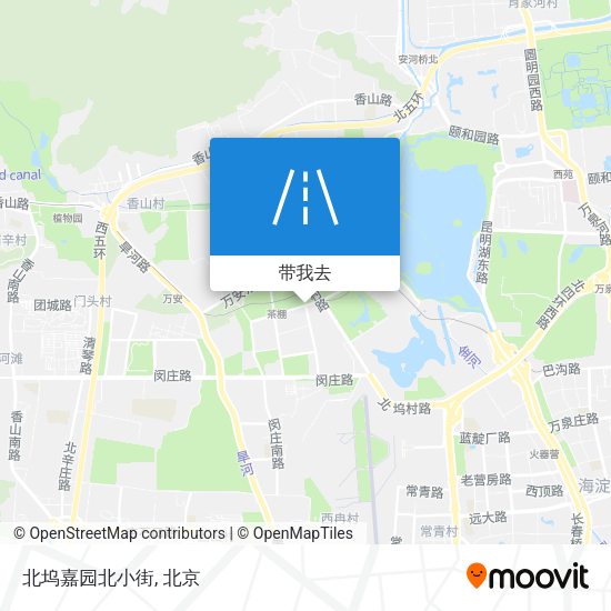 北坞嘉园北小街地图
