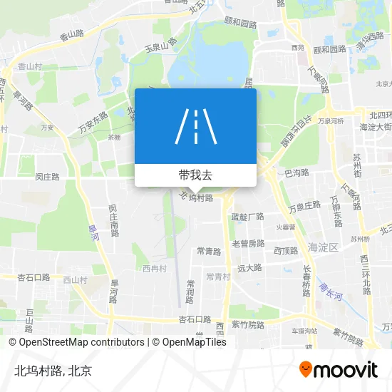 北坞村路地图