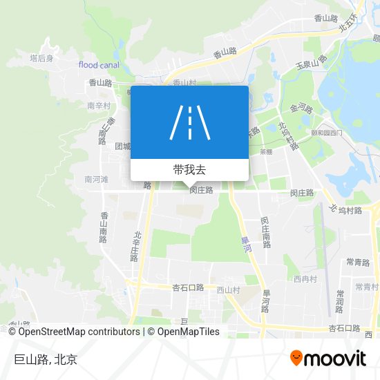 巨山路地图
