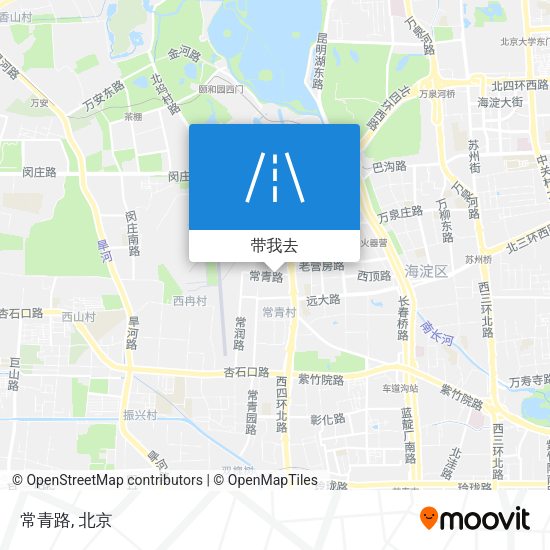 常青路地图