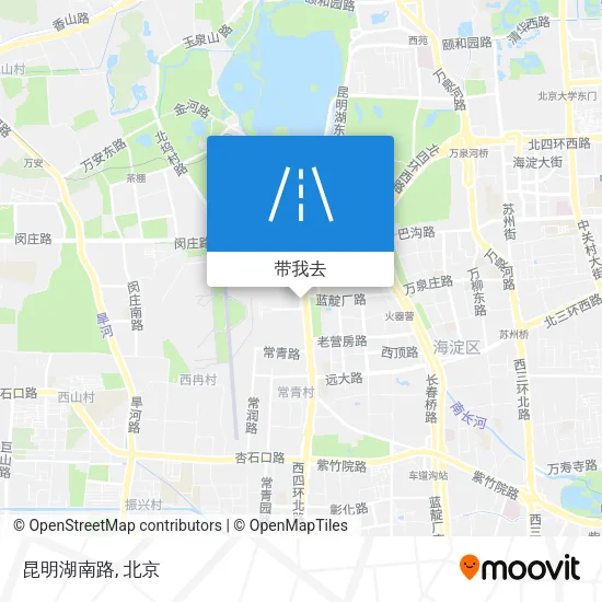 昆明湖南路地图