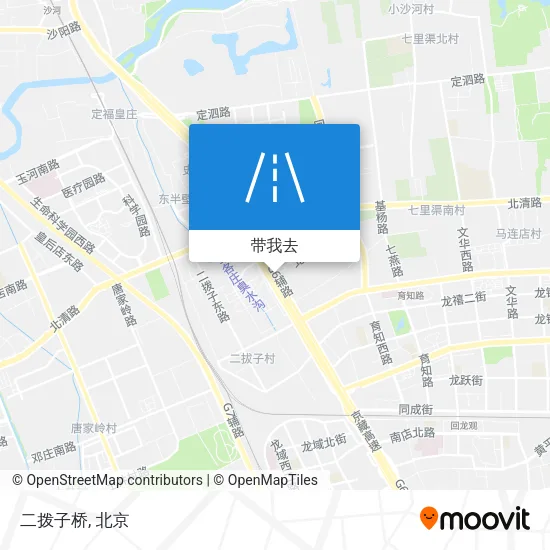 二拨子桥地图