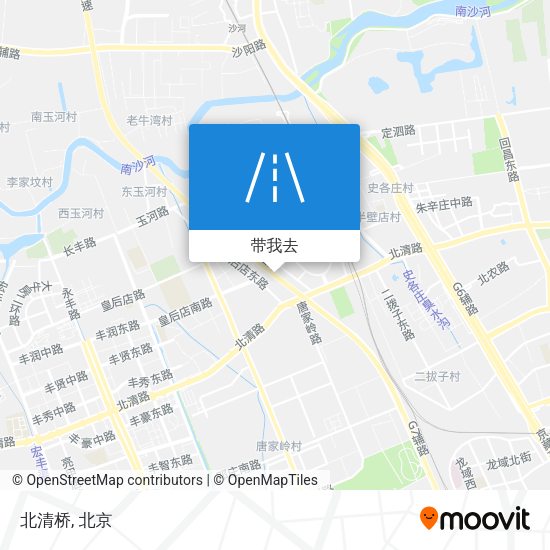 北清桥地图