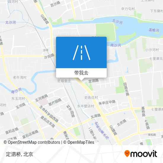 定泗桥地图