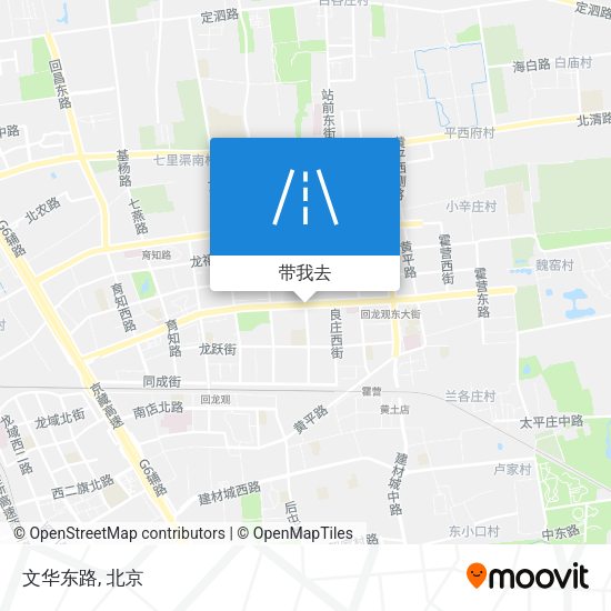 文华东路地图