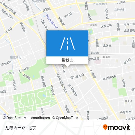 龙域西一路地图