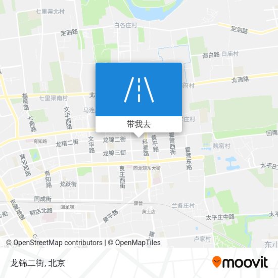 龙锦二街地图