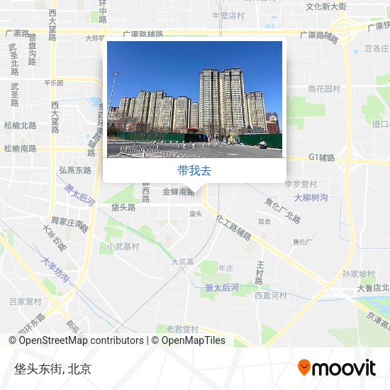 垡头东街地图