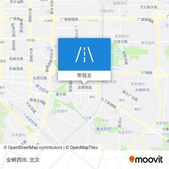 金蝉西街地图