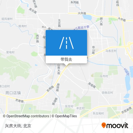 兴房大街地图