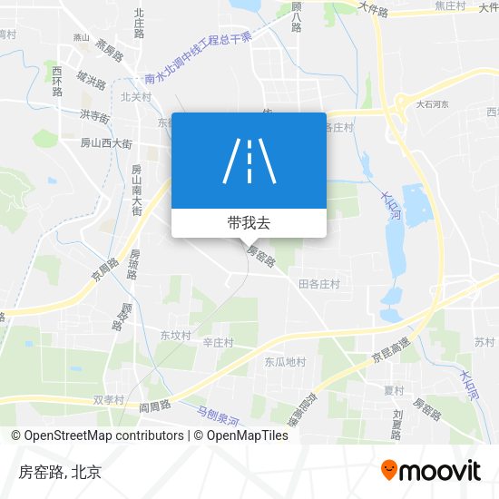 房窑路地图