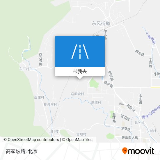 高家坡路地图