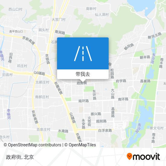 政府街地图