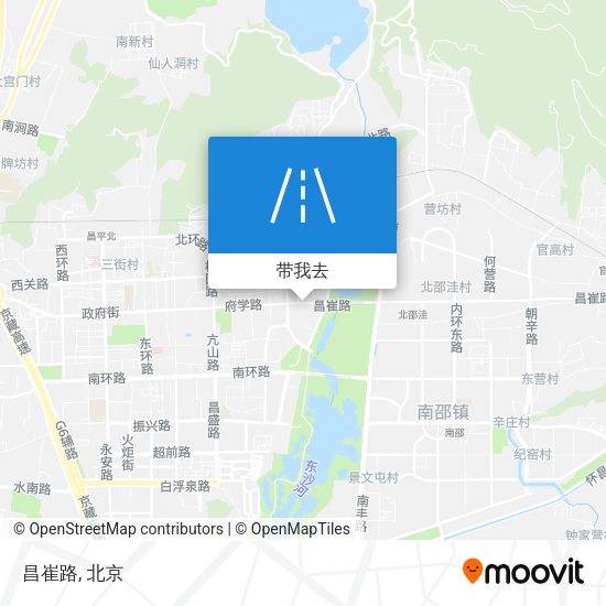 昌崔路地图