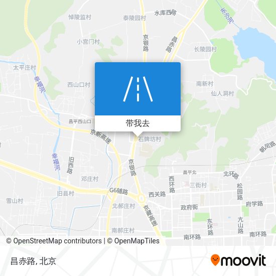 昌赤路地图