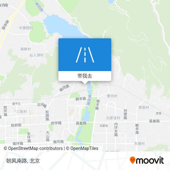 朝凤南路地图