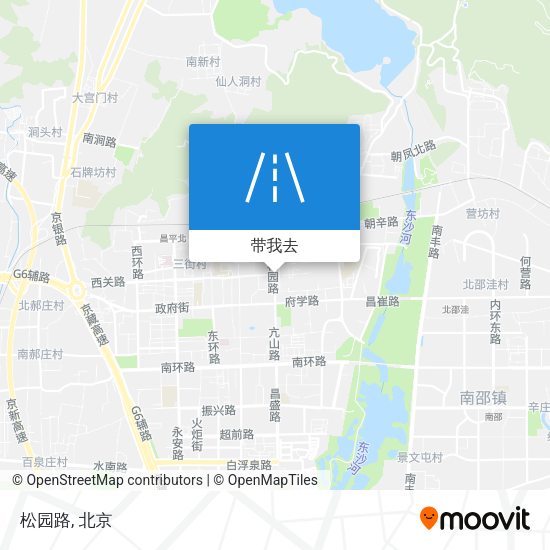 松园路地图