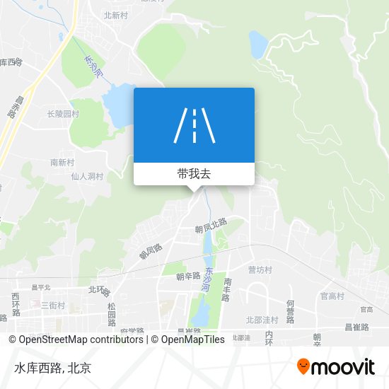 水库西路地图