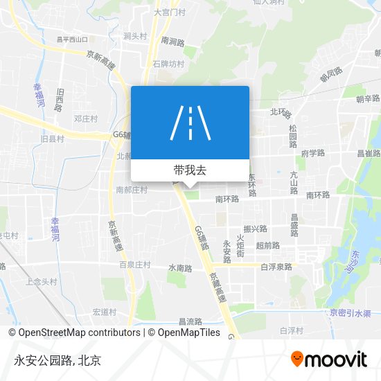 永安公园路地图