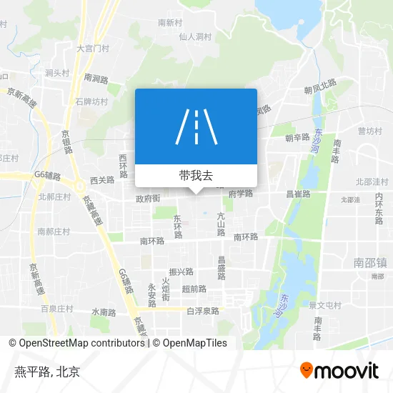 燕平路地图