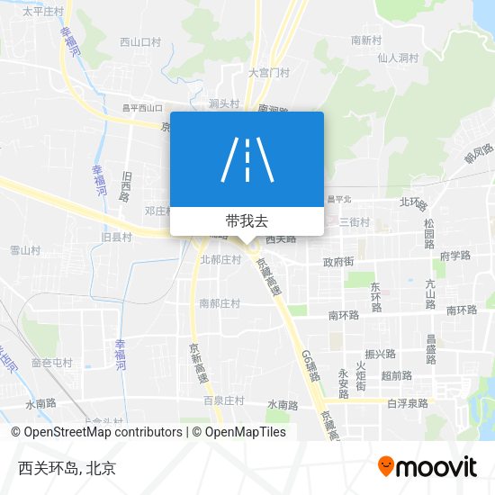 西关环岛地图