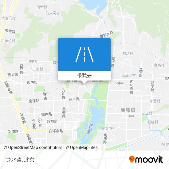 龙水路地图