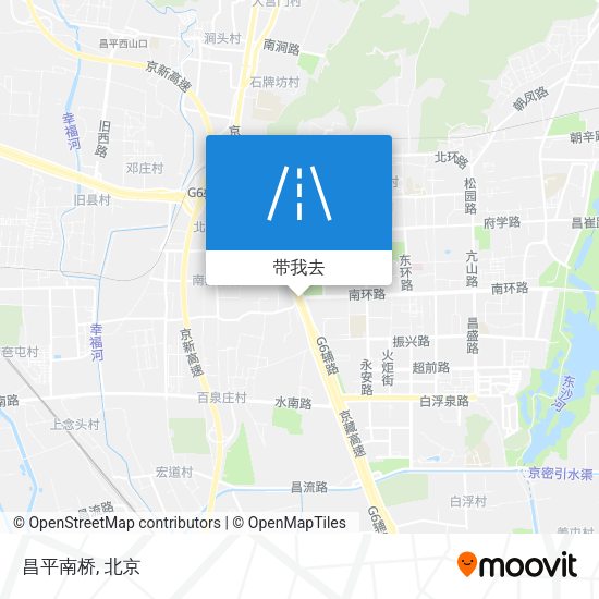 昌平南桥地图