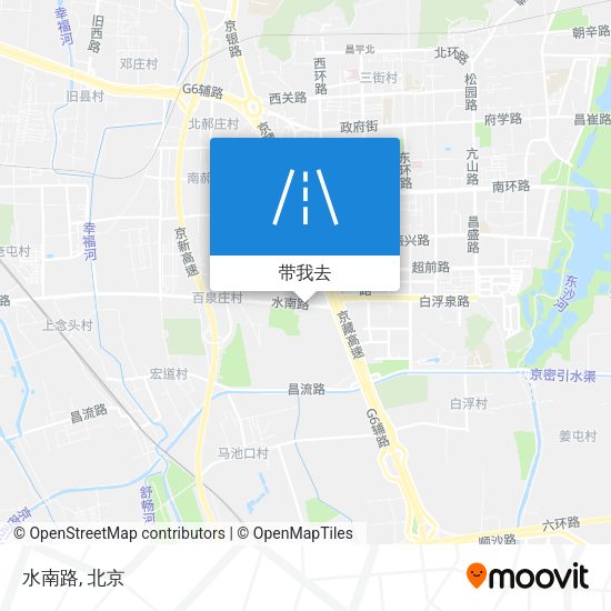 水南路地图