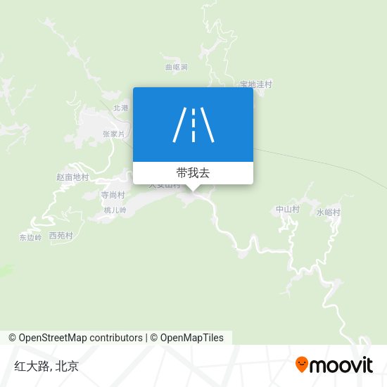 红大路地图