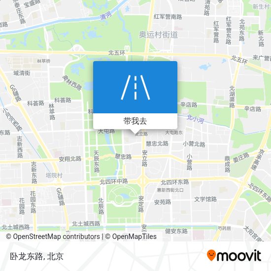 卧龙东路地图
