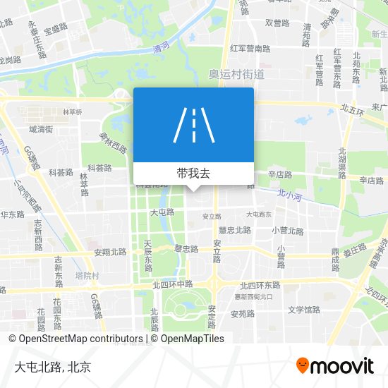 大屯北路地图