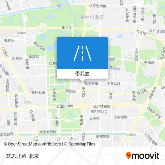 慧忠北路地图