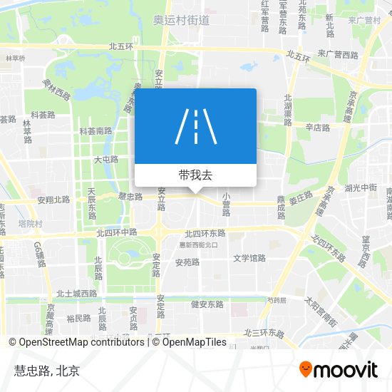 慧忠路地图