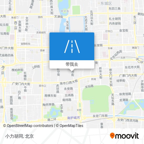 小力胡同地图