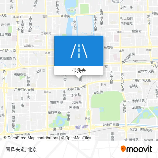 青风夹道地图