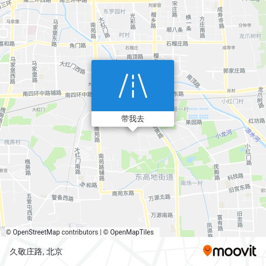 久敬庄路地图