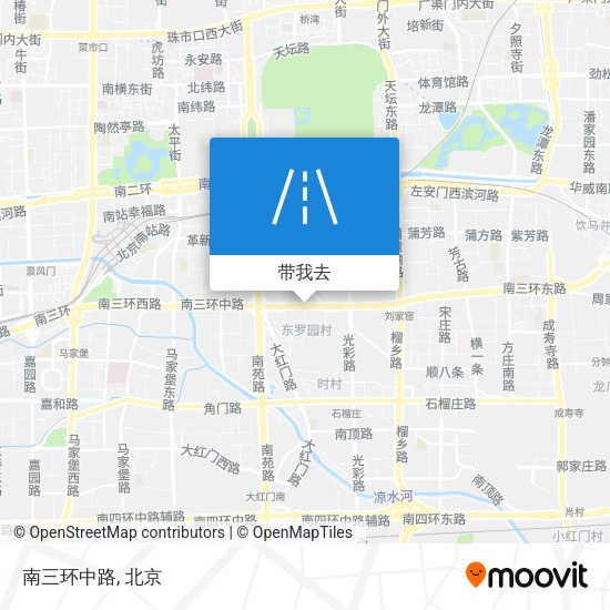 南三环中路地图