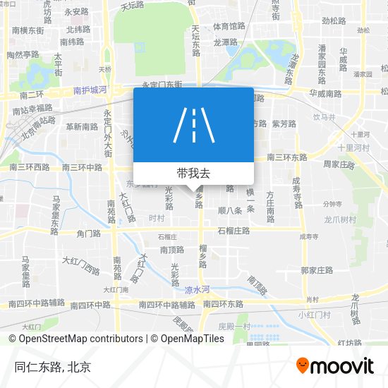 同仁东路地图