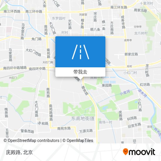 庑殿路地图
