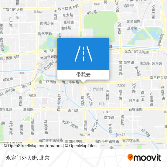 永定门外大街地图