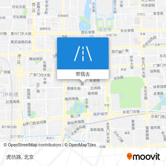 虎坊路地图