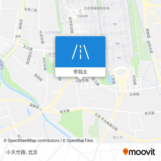 小天竺路地图