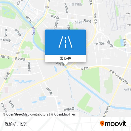温榆桥地图