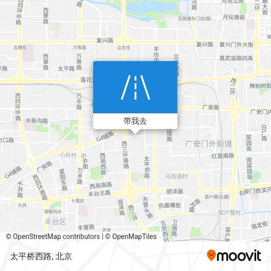太平桥西路地图