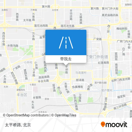 太平桥路地图