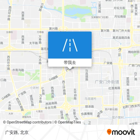 广安路地图