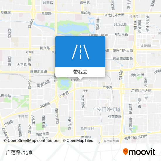 广莲路地图