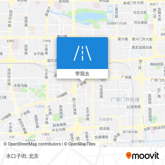 水口子街地图